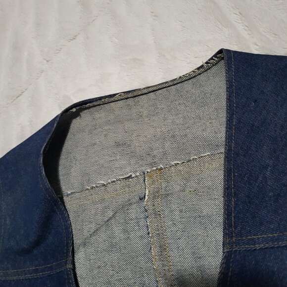 Christian Bikers Association Blue Denim Vest MC Abbotsford BC Canada Handmade - Picture 9 of 14